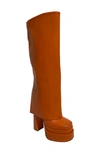 Azalea Wang Invisible Boot In Orange
