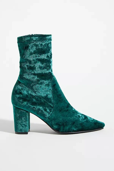 Silent D Nider Boots In Green