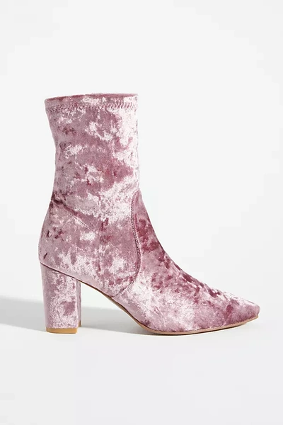 Silent D Nider Boots In Pink