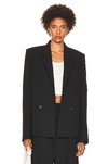 Wardrobe.nyc Black Hailey Bieber Edition Hb Blazer In Black
