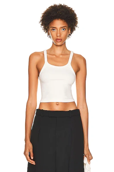 Wardrobe.nyc X Hailey Bieber Neutral Tank Top In Off White