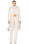 Moncler Cavettaz Recycled Nylon Down Coat In White