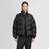 Misbhv Black Signature Nylon Puffer Jacket In Black