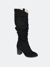 Journee Collection Collection Women's Wide Width Wide Calf Aneil Boot In Black