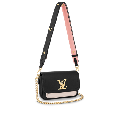 Pre-owned Louis Vuitton Lockme Tender Bag In Black