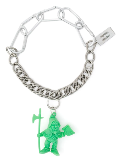 Chopova Lowena Gnome Pendant Necklace In Silber