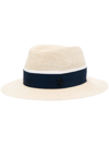 Maison Michel Neutral Andre Straw Hat In Neutrals