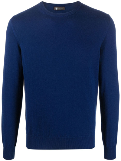 Colombo Light Blue Cashmere Sweater