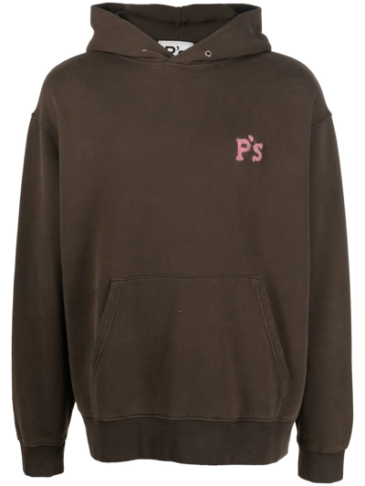 President's President`s Hoodie P`s Organic Jumper Embroidered Ps Clothing In Brown
