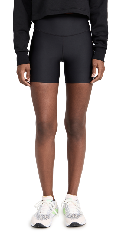 Alo Yoga Airlift Energy Bonded Shorts In Black