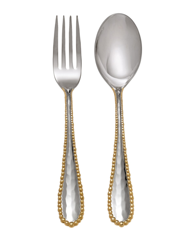 Michael Aram Molten Serving Set, Gold In Silver/gold