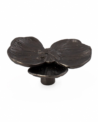 Michael Aram Orchid Small Knob - Black Nickel Plate