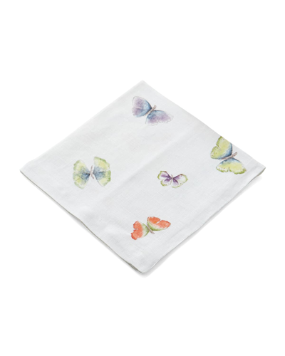 Michael Aram Butterfly Ginkgo Printed Dinner Napkins, Set Of 4 In Butterfly Gingko