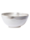 Vietri Medium Aurora Stoneware Bowl In Ash
