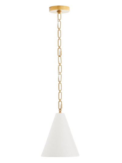 Arteriors Oakland Porcelain Pendant In White