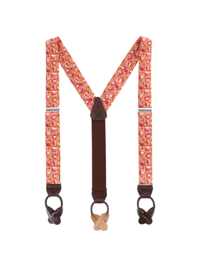Trafalgar Highly Caffeinated Silk Brace In Tan