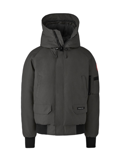 Canada Goose Chilliwack Hooded Bomber Jacket In Graphite