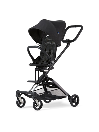 Unilove On-the-go 2-in-1 Lightweight Stroller In Bubble Black