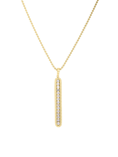 Roberto Coin Women's Siena 18k Gold & Diamond Pendant Necklace In Yellow Gold
