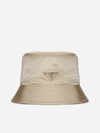 Prada Re-nylon Bucket Hat In F0f24 Deserto
