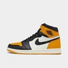 Nike Jordan Air Retro 1 High Og Casual Shoes In Taxi/black/sail