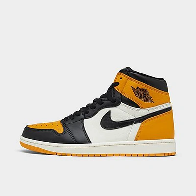 Nike Jordan Air Retro 1 High Og Casual Shoes In Taxi/black/sail