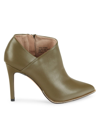 Bcbgeneration Women's Hadix Studded Faux Leather Booties In Green