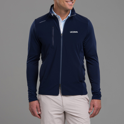 Zero Restriction Uconn | Z710 Full Zip Jacket | Collegiate In Navy