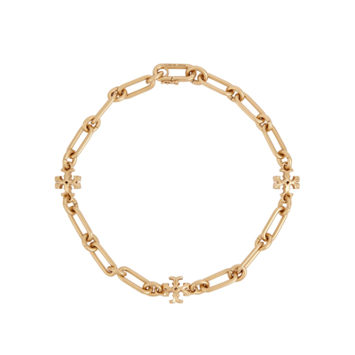 Tory Burch Roxanne Chain Necklace In Tory Gold