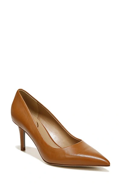 Sam Edelman Vienna Pointed Toe Pump In Saddle