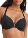 Bare The Effortless Front-close Bra In Black