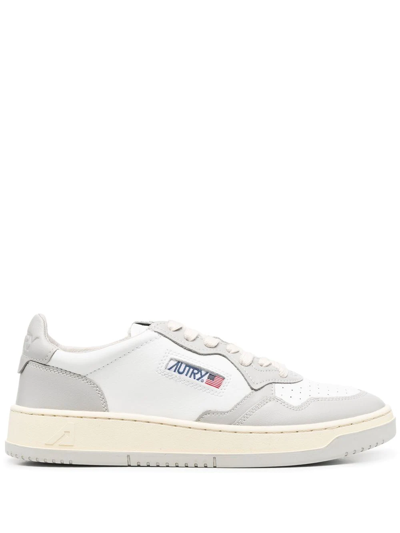 Autry Medalist Two-tone Trainers In White