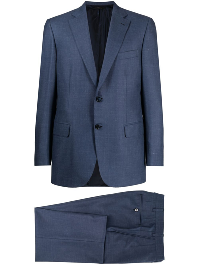 Brioni Single-breasted Suit In 蓝色