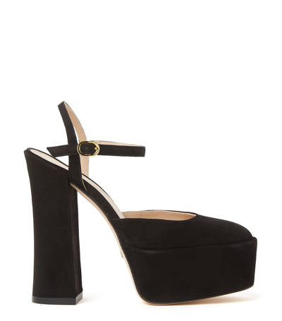 Stuart Weitzman Woman Pumps Black Size 11.5 Soft Leather
