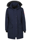CANADA GOOSE CANADA GOOSE WOMEN'S BLUE OTHER MATERIALS OUTERWEAR JACKET,CG6660WBLU S