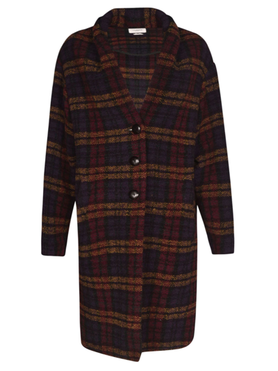 Isabel Marant Laurie Coat In Multicolor