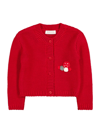 MONNALISA KIDS ROSSO CARDIGAN PER BAMBINI