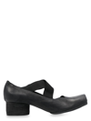 Uma Wang 25mm Square-toe Ballerina Shoes In Black