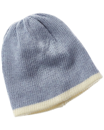 Hat Attack Reversible Tipped Beanie In Blue