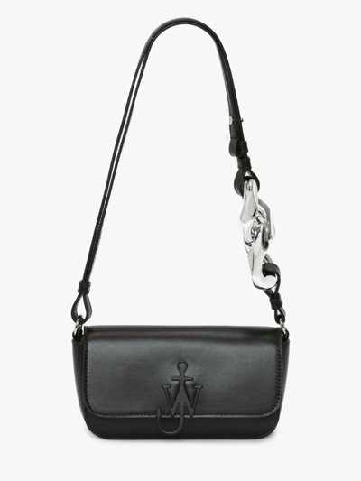 Jw Anderson Anchor Baguette Baguette Baguette Chain In Nero