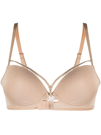 Marlies Dekkers Space Odyssey Push-up Bra In Brown
