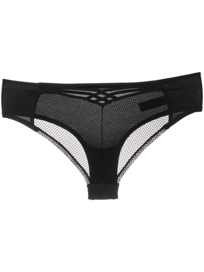 Marlies Dekkers Dame De Paris Brazillian Briefs In Black