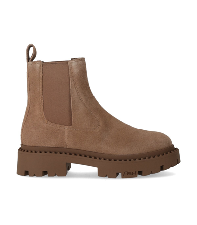 Ash Genesis Camel Chelsea Boot In Beige