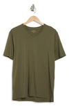 Vince V-neck T-shirt In Irish Green