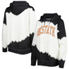 Gameday Couture Women's  White, Black Distressed Oklahoma State Cowboys For The Fun Double Dip-dyed P In White