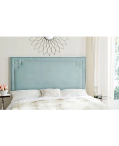 Safavieh Remington Headboard Collection Quick Ship In Blue