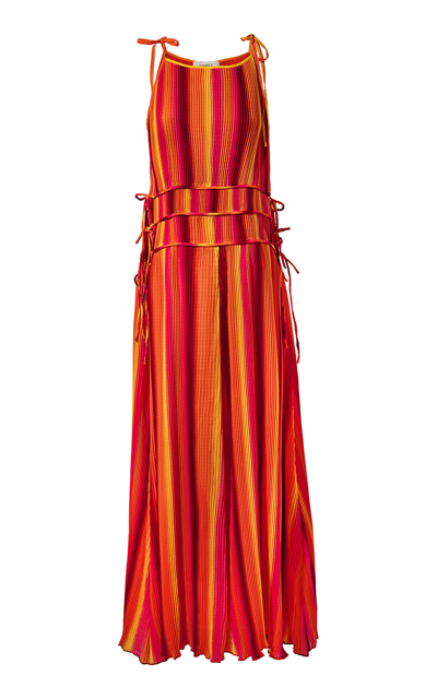 Anim Women's Shawna Pleated Maxi Dress In Multi