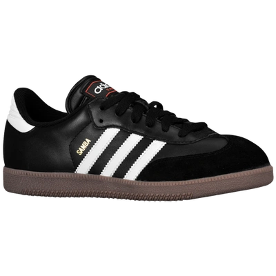 Adidas Originals Adidas Boys' Little Kids' Samba Classic Casual Shoes In Black/white