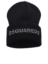 DSQUARED2 EMBELLISHED LOGO BEANIE