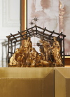 Michael Aram Goldtone Nativity Scene